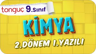 9Sınıf Kimya 2Dönem 1Yazılıya Hazırlık 📑 2024 [upl. by Ahseia140]