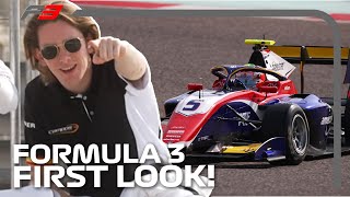 First Look At Formula 3 In 2023  F3 PreSeason Testing [upl. by Ynnahc604]