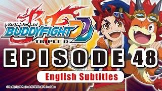 SubEpisode 48 Future Card Buddyfight Triple D Animation [upl. by Keslie]