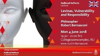 Levinas Social Vulnerability and Responsibility  Lecture by philosopher Robert Bernasconi [upl. by Ellerehs]