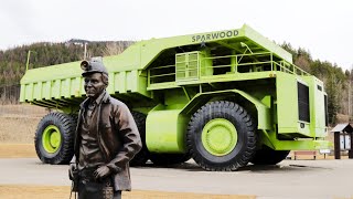 Fly around of the worlds largest tandem truck  The Terex Titan [upl. by Lauri]