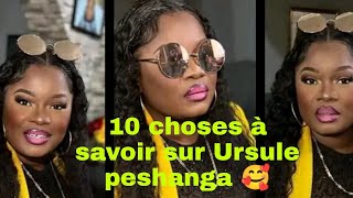 10 choses à savoir que vous ignorez sur lactrice congolaise Ursule peshanga black Line [upl. by Jade]