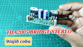 TDA 2005 BTL  BRIDGE STEREO 20WX2 [upl. by Kirshbaum]