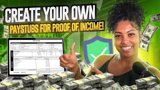 Need Income Verification Create Legit Paystubs in Seconds [upl. by Gerti]