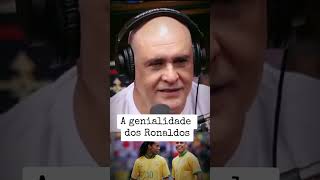 Exgoleiro Marcos ELOGIA habilidade de Ronaldo Fenômeno e Ronaldinho Gaúcho shorts futebol [upl. by Hourihan]