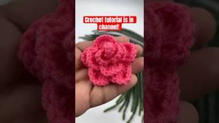 How to crochet a rose [upl. by Jarret234]