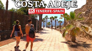 TENERIFE  COSTA ADEJE  What this Beautiful Place looks like Now 🌞 4K Walk ● March 2024 [upl. by Atiuqcir812]