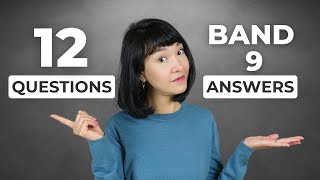 12 Most Common IELTS Speaking Questions with Answers [upl. by Anastassia552]