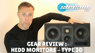 HEDD MONITORS TYPE 30  SPEAKER REVIEW [upl. by Nixon]