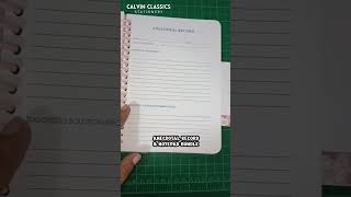 Anecdotal Record by Calvin Classics Stationery Bound to Bacoor Cavite anecdotalrecord stationery [upl. by Yriek482]