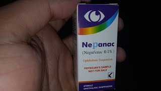 Nepanac Eye Drop uses  side effects and indications [upl. by Giltzow649]