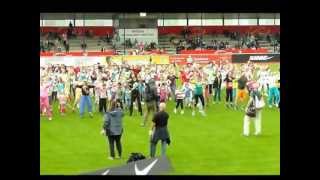 Zumba® Fitness Flashmob Stadion Ratingen [upl. by Eislel]