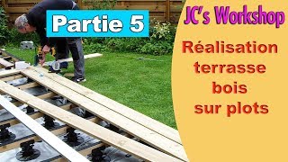 Terrasse en Bois construisez la vous même partie 5  95 [upl. by Dimo823]