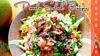 Pomelo Salad RecipeThai Pomelo SaladYum Somo Thai Kitchen [upl. by Kilby701]