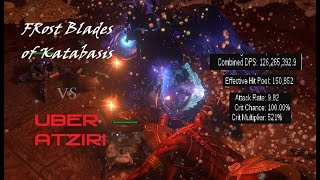 Path of Exile FBoK vs Uber Atziri 325 Settlers League [upl. by Leuneb378]