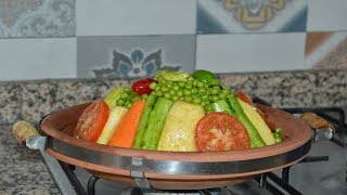 Tajine marocain طاجين بالخضر أمازيغي بمكون غرييييييب جد لذيببببببيذ مع أهم الأسرار [upl. by Enehpets488]