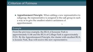 Fairness in Apportionment [upl. by Ellehcyt]