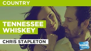 Tennessee Whiskey in the style of Chris Stapleton  Karaoke with Lyrics [upl. by Cort559]