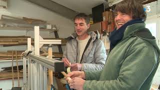 Près de Toulouse un artisan du cycle fabrique avec ses clients des vélos en bambou [upl. by Woods451]