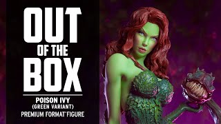 Poison Ivy Green Variant Statue Unboxing  Out of the Box [upl. by Addiego235]