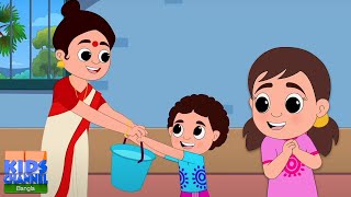 Tai Tai Tai Amra Duti Bhai তয় তয় আমরা দুতি ভাই  Khoka Puchki Bengali Rhymes for Kids [upl. by Ainahtan]