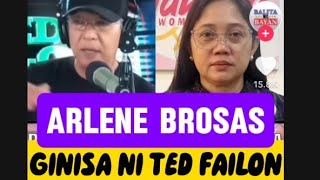 ARLENE BROSAS GINISA NI TED FAILON [upl. by Nnaul]