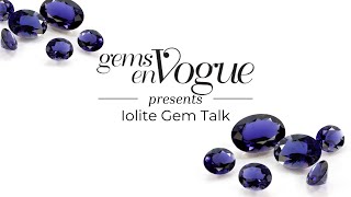 Gems en Vogue Iolite Gem Talk [upl. by Ogait894]