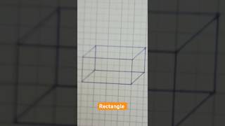 Easy drawing in rectangle shape beginners drawing trending shorts [upl. by Anivek498]