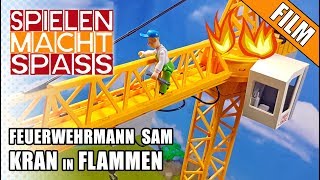 🚨 Feuerwehrmann Sam 🚒 KRAN IN FLAMMEN 🚨 Beste Wallaby Rettungsaktion  neue ganze Folge deutsch [upl. by Holey]