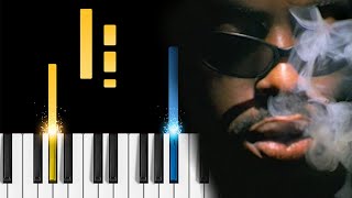 Coolio  Gangstas Paradise  EASY Piano Tutorial [upl. by Esidarap416]