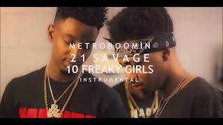 Metro Boomin  10 Freaky Girls with 21 Savage  Instrumental  FL Studio Remake [upl. by Harvard150]