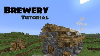 Minecraft Tutorial  Medieval Brewery [upl. by Doownil]