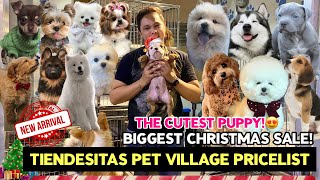 UPDATED PET PRICE LIST IN TIENDESITAS PET VILLAGE🐶🐱🐾  100 LEGIT PURE BREEDS MUST WATCH [upl. by Seiuqram26]