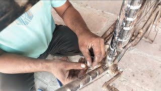 cycle chain cover kaise theekhow to fix bicycle chain [upl. by Amato]