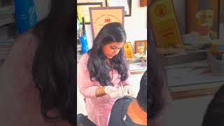 लोहे की रोड़ से जलाने पर patients हुआ ठीक । 😱😱 panchakarma ayurvedatherapy motivation [upl. by Onoitna657]