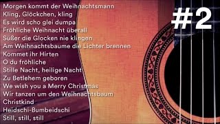 15 Weihnachtslieder auf der Gitarre  Die schönsten Weihnachtslieder 2  Video Mix  Playlist [upl. by Lyrrad98]