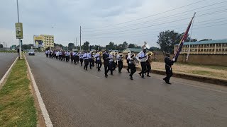 March past The Salvation Army Kenya West Territory Self Denial 2024 [upl. by Nylkoorb]