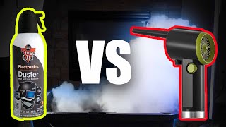 Canned Air vs Electric Air Duster Which Blows Harder [upl. by Anairad]