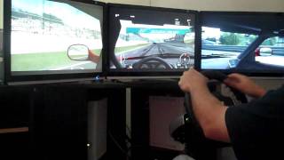 HD  Ferrari F355 Challenge  Suzuka  Forza 3  triple screen [upl. by Cybill913]