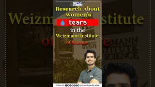 Research About womens tears in the Weizmann Institute of Science research weizmann kgsdefence [upl. by Ayoted]