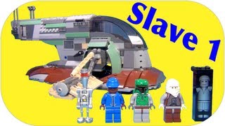 LEGO 6209 Slave 1 LEGO Star Wars Review  BrickQueen [upl. by Eniamat]