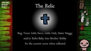 Binding of Isaac items The relic [upl. by Holden]