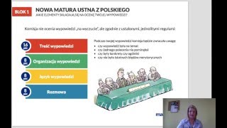 Matura Ustna w 2016  webinar z ekspertem maturalnym z MaturaUstnapl [upl. by Carrew911]