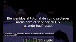 RedProtect tutorial  Minecraft 112 [upl. by Llehcim]