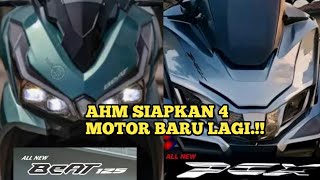 AHM SIAPKAN MOTOR BARU LAGI DI 2024🔥ALL NEW HONDA BEAT 125 NEW HONDA PCX 160 NEW HONDA ADV DLL [upl. by Proffitt]