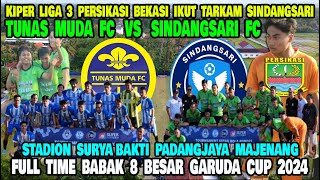 TUNAS MUDA VS SINDANGSARI FC 🔥🔥 KIPER LIGA 3 PERSIKASI BEKASI PERKUAT SINDANGSARI DI 8 BESAR TARKAM [upl. by Nannoc829]