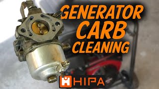 Generator wont start Runs rough Carburetor cleaning is easy [upl. by Aivul]