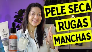 Escolhi os melhores produtos para Pele Seca com manchas rugas Vitamina C Óleo de Rosa Mosqueta [upl. by Yzzo]