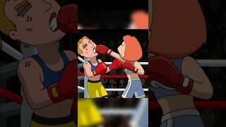 Lois becomes a boxer 😨 shorts familyguy [upl. by Ahsied]