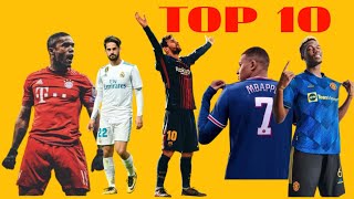 Top 10 Deadly Dribblers in Football 201718 HD [upl. by Esoryram724]